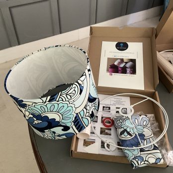 Kits de materiales para hacer pantallas cilíndricas para lámparas