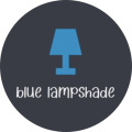 Blue Lampshade