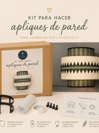 Kit Aplique de Doble Caña