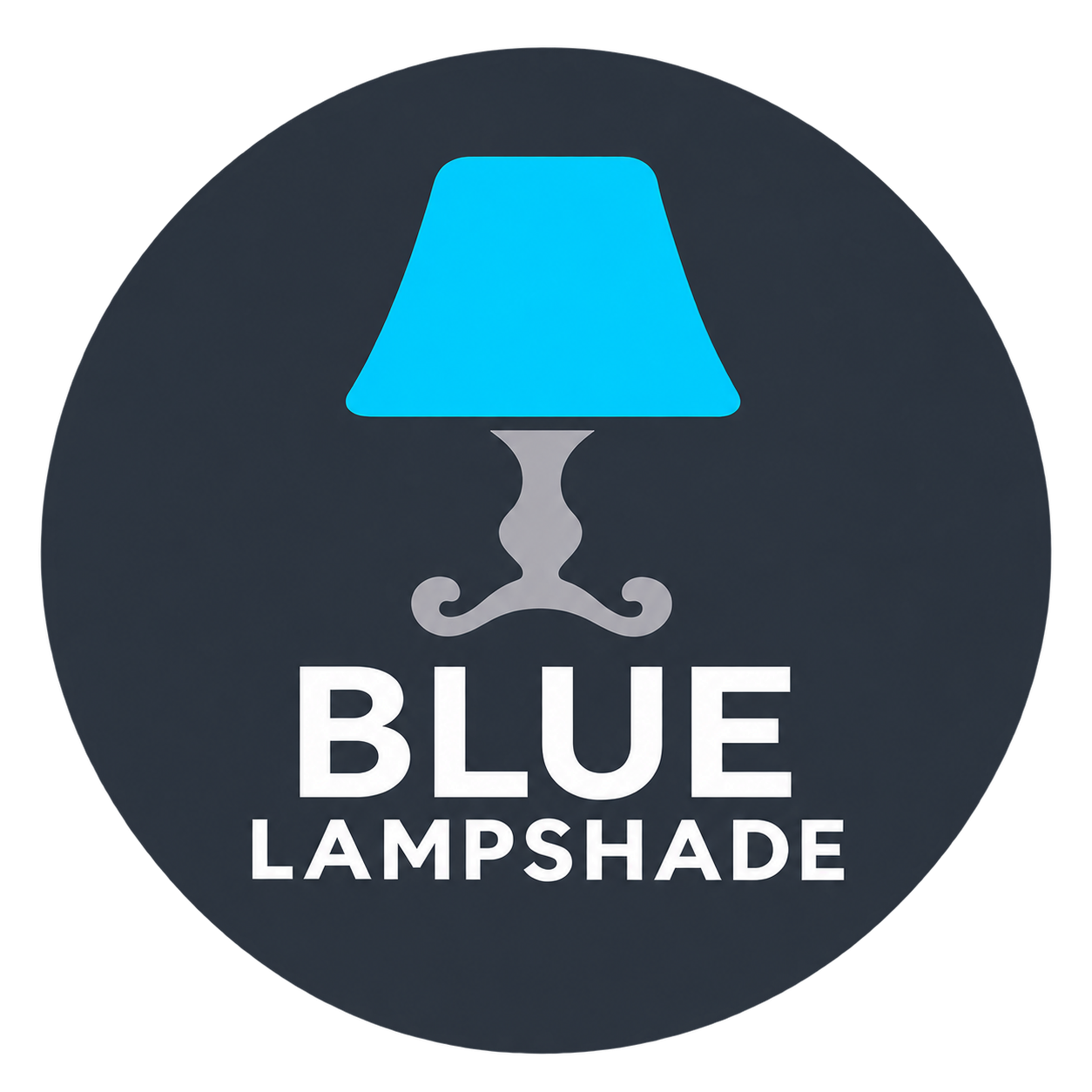Blue Lampshade